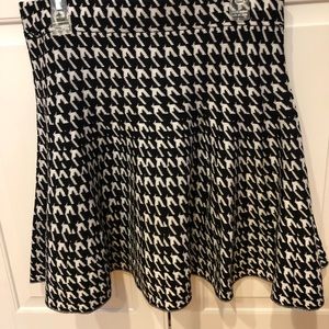 Candies checkered skirt with elastic waist